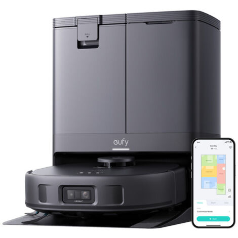 Aspirateur robot X10 Pro Omni – 8 000 Pa – Lavage et séchage automatique – Navigation laser iPath – Technologie MopMaster 2.0 – Eufy