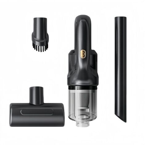 Aspirateur sans fil 120W avec 50000 Pa de succion, pour maison et voiture