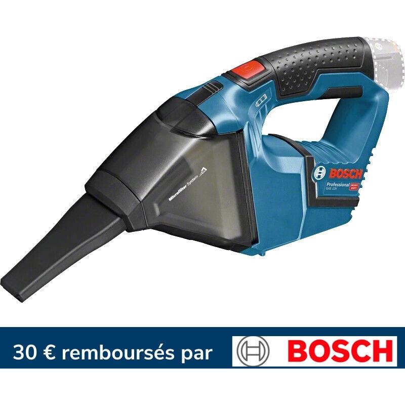 Bosch - Professional gas 12 V-Li Aspirateur à main sans fil Solo - sans accessoires, sans batterie, sans chargeur
