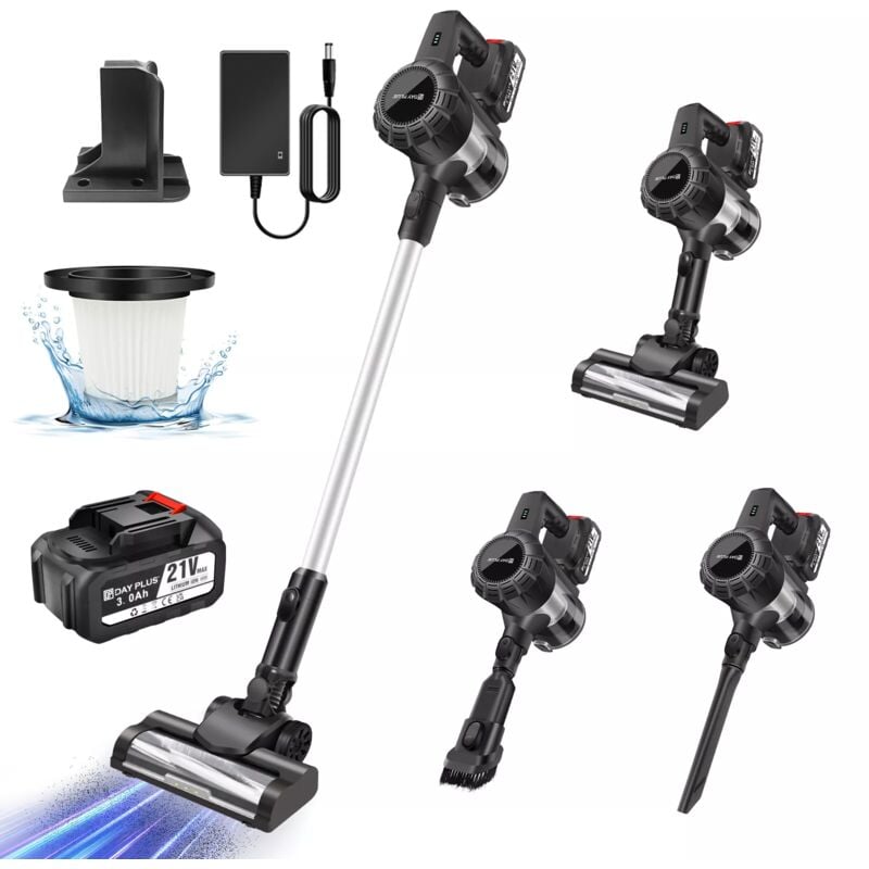 Aspirateur sans fil 3600W Hoover Upright Aspirateur à main léger sans sac