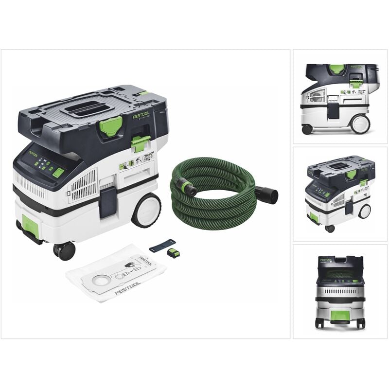 Ctlc mini I-Basic Aspirateur sans fil 36V (2x 18V) catégorie de poussière l Solo - sans batteries, sans chargeur (577065) - Festool