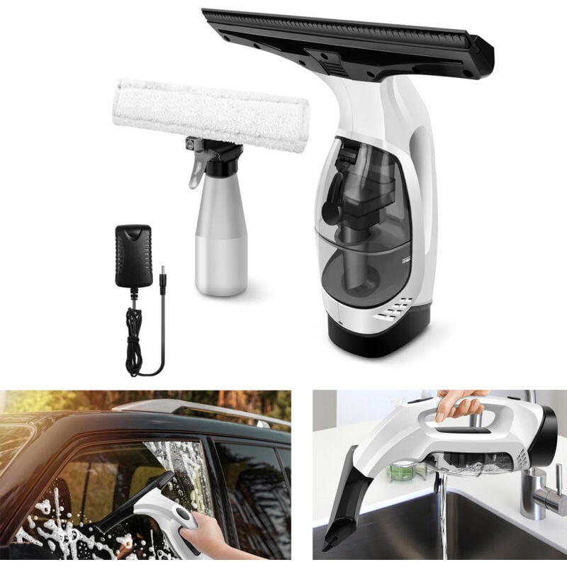 Day Plus - Aspirateur sans fil puissant Nettoyeur de vitres rechargeable avec chargeur