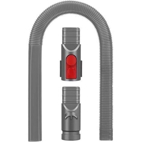Aspirateur sans fil, suceur plat flexible, kit de nettoyage pour conduit de sèche-linge, fixation pour tuyau, compatible avec Dyson, V6, V7, V8, V10, V11, V12, V15