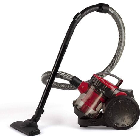 Aspirateur sans sac aada 78db noir/rouge - Livoo - doh105r
