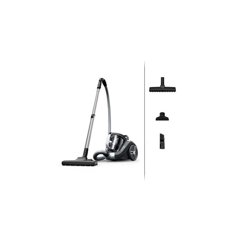 Rowenta - Aspirateur sans sac Compact Power xxl Modèle Parquet RO4B36EA 900 w Gris