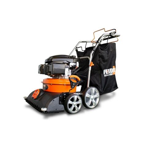 Aspirateur souffleur broyeur thermique 173 cm³ 270 Km/h 150 L Auto-Tracté FAST175T FEIDER