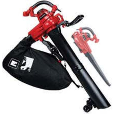 Aspirateur souffleur de gazon électrique avec sac de collecte 3000W