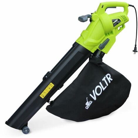Aspirateur, souffleur et broyeur à feuilles 3000W VOLTR - Outil électrique avec variateur de puissance