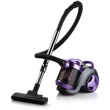 MAGICFOX Aspirateur Traîneau 1200W - Capacité 3,0 L - Aspirateur sans sac Cyclonique léger et puissant pour Tapis et Sols durs - Violet