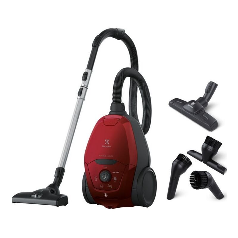 Electrolux - Aspirateur traineau 500w 57db rouge pd824cr