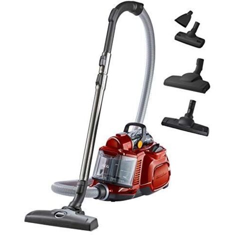 Aspirateur traineau AEG LX7 750W 1.4L rouge chili