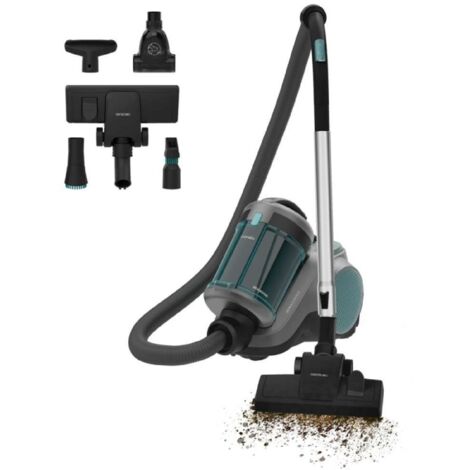 Aspirateur-traîneau Conga Rockstar Cyclonic Powerbag de 900 Aspiration puissante de 175 AW et 20 Kpa 2 L