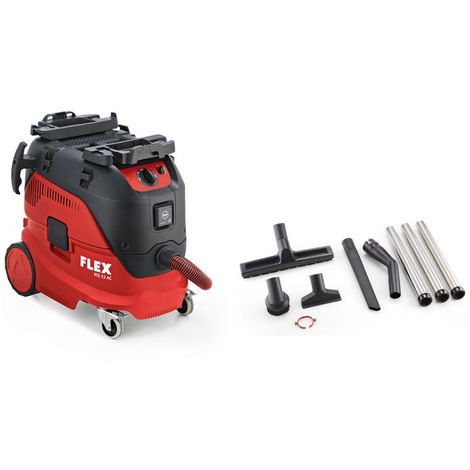 Flex VCE 33 L AC-Set Aspirateur de sécurité avec nettoyage automatique du filtre - 30 l - classe L - Avec kit de nettoyage