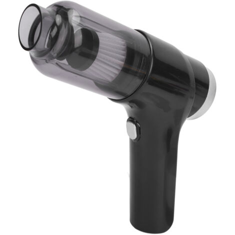 Aspirateur voiture 9000Pa aspiration puissante filtration efficace à main sans fil pour intérieur noir