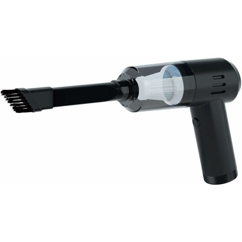 Aougo - Aspirateur Voiture - Aspirateur à Main sans Fil - usb Voiture Rechargeable Aspirateur Portable - Aspiration Puissante Aspirateur pour