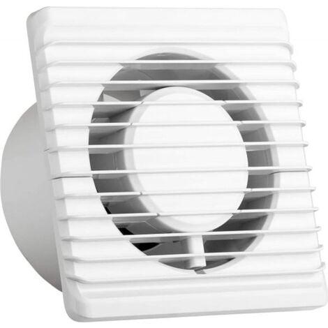 Trade Shop - Aspiratore Da Muro Estrattore Statico Per Colonne Ventilazione  Aspira Fumo Odori 15 Watt