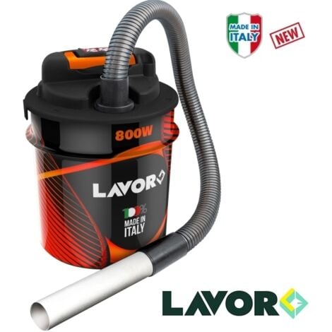 Aspiratore/Aspiracenere/Aspiraceneri/Aspirapolvere 800W 14lt. Lavor - Ashley 1.2