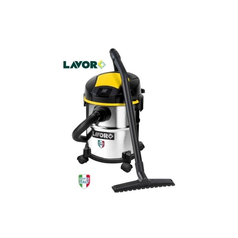 Aspiratore/Aspirapolvere/Aspiratutto solidi e liquidi 1000W 20lt. Lavor max