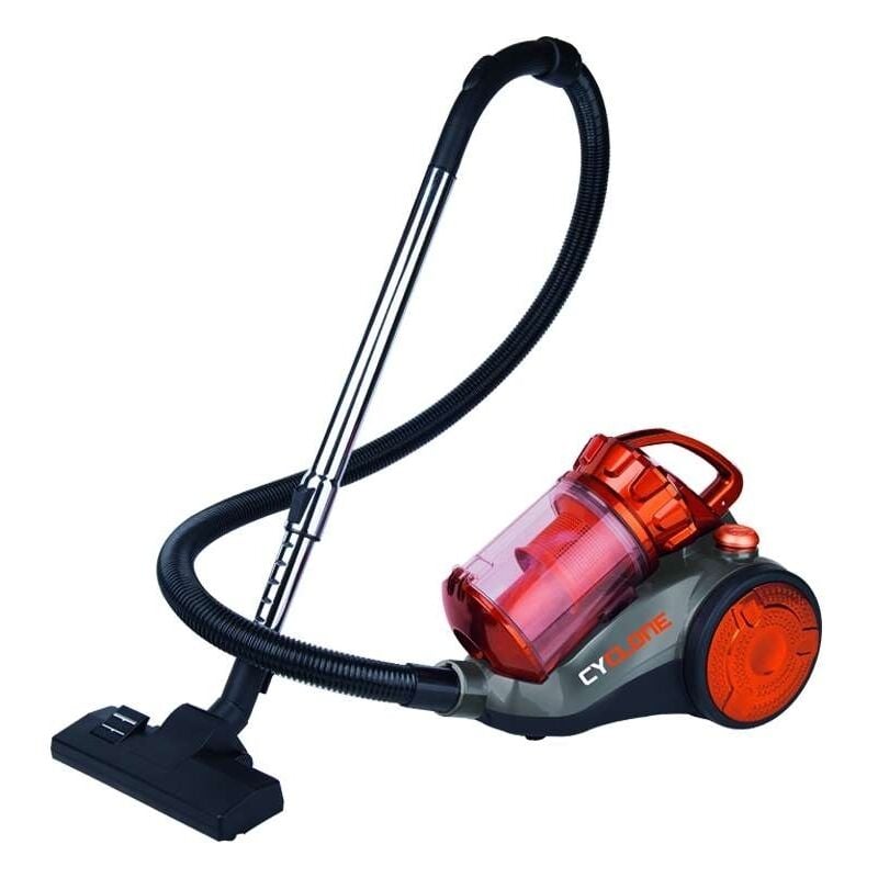 Grecoshop - Aspiratore/Aspirapolvere ciclonico/cyclone sistem elettrico senza sacchetto 800W Vinco - Cyclone