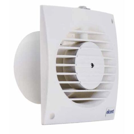 Trade Shop - Aspiratore Da Muro Estrattore Statico Per Colonne Ventilazione  Aspira Fumo Odori 15 Watt