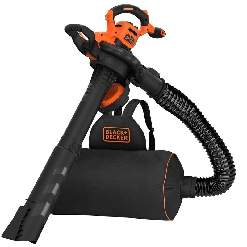 Black&decker - Aspiratore e Soffiatore Black&Decker 3000W con Trituratore per Foglie