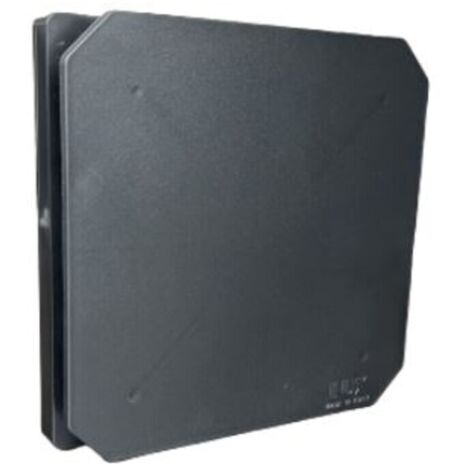 ASPIRATORE ELETTRICO LUX308 A MURO D 120 MM NERO