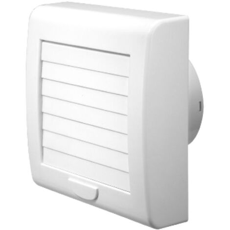 ASPIRATORE ELICOIDALE A SERRANDA DA PARETE per foro 98 / 155x165 mm