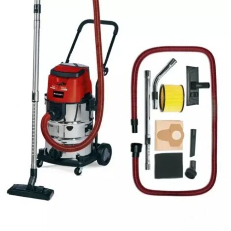 Aspiratore Senza Fili Einhell TE-VC 36/30 Li S Rosso Nero