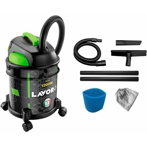 Aspirapolvere aspiraliquidi Lavor Rudy 30 S Bidone aspiratutto, solidi e  liquidi - 1200W