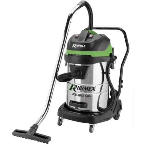 aspiratore solidi liquidi elettrico ribimex "aspirix" 2000w 60 lt 80 l/s - prasp61lx2