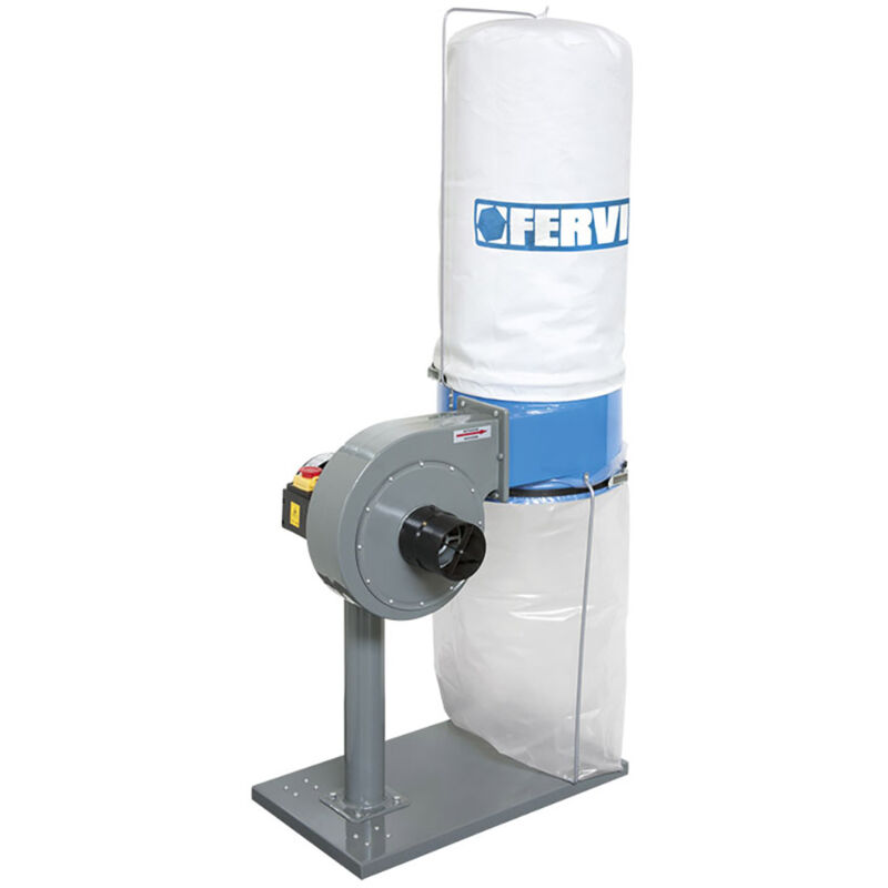 0756 Aspiratore Per Trucioli Carrellato 750 W Fervi