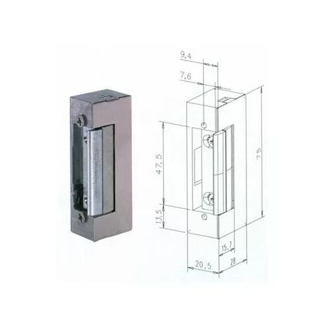Assa Abloy EFF-EFF - SPE71 - 12V Electric Strike with Recessed Transmitter