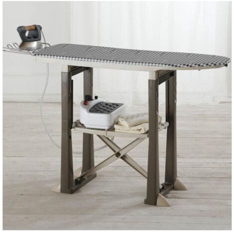 asse da stiro bama "trend evolution" grigio 40x31x113 cm