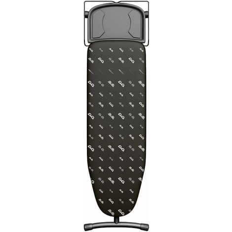 Asse da Stiro Comfortboard Glasses , 38cm x 120cm, 100% Cotone, Ideale per Ferri da Stiro con Caldaia, Altezza Regolabile, Poggiaferro, Sistema di Chiusura Sicuro, Facile da Riporre