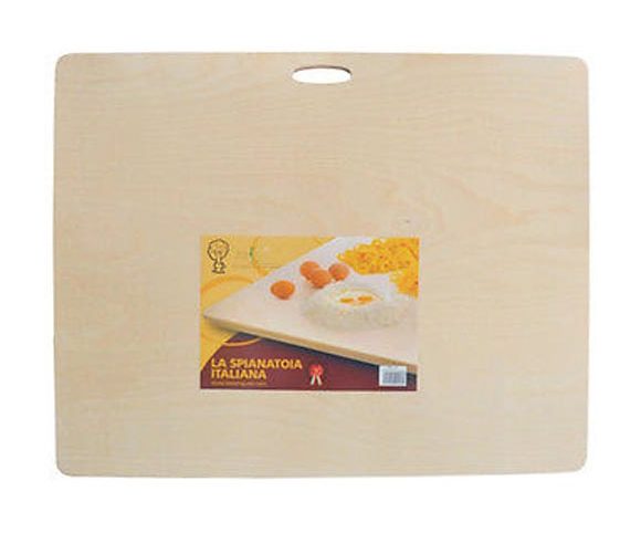 Asse Per Impastare Spianatoia In Legno Con Manico Pasta Pizza 75 x 59 cm