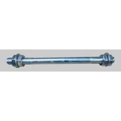 Asse per ruota carriola 170 mm
