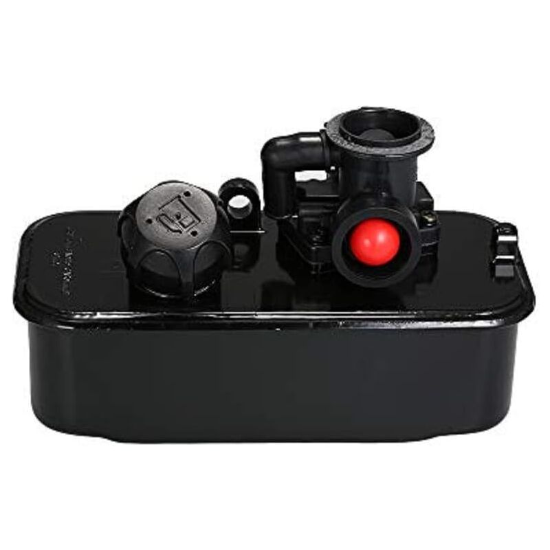 Lling - Assemblage de carburateur de tondeuse à essence de réservoir de carburant adapté pour Briggs Stratton 499809 498809A 494406