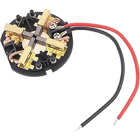 Assemblage de Support de Balai de Charbon pour perceuse sans fil Milwaukee M18 M12 2602-20 AEG 18v Pièces de Rechange 4 Balais de Carbone Porte-balais de Carbone