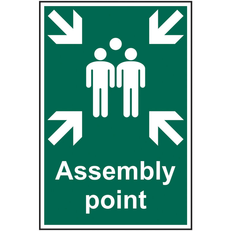 Assembly Point' Sign 200mm x 300mm