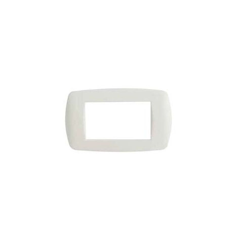 Assiette 4 Places "Millennium" Blanche - 4 places - mm.148x84h.(7844.T.B)