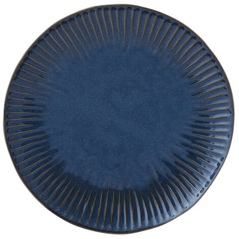 Assiette à Dessert 19 Cm Bleue - Gallery - Easy Life