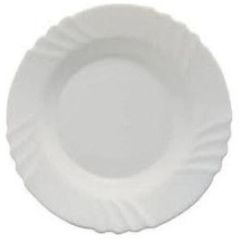 Assiette à dessert blanche 20 cm Modèle Ebro Référence HAE01003