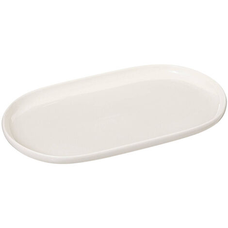 Assiette à gâteau en porcelaine NORA, 30 x 18 cm