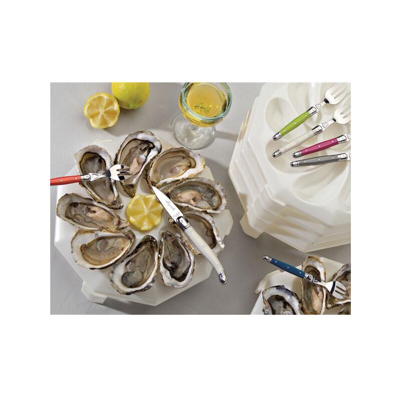 Assiettes 9 huitres empilables 'x6' - Roger Orfevre