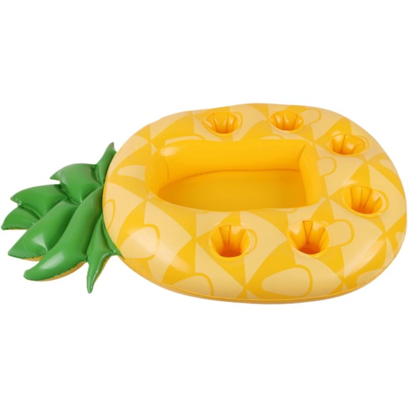 Assiette Piscine Meubles Jardin Lit Glace Gonflable Poreux Siège Sous-Verres 85x55cm
