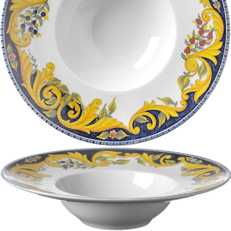 Assiette à pâtes Specjale Barocco, diamètre. 275 x 60 mm - lot de 6 pièces.