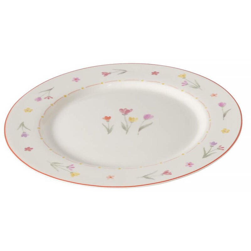 Assiette avec motif floral blümi, ø 27 cm