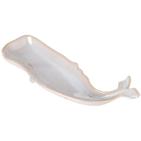 Assiette baleine en céramique - Originale et décorative