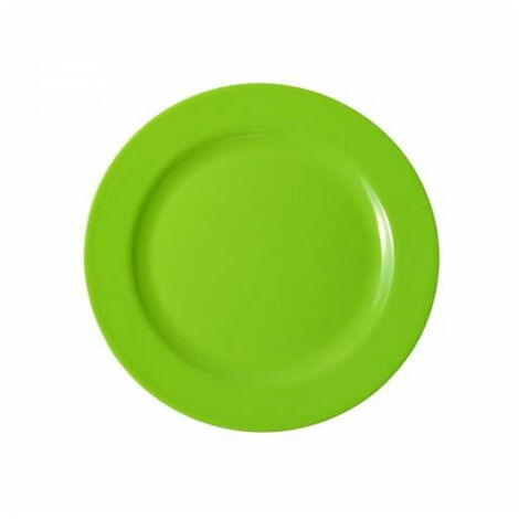 Assiette colorée réutilisable - 20 cm Vert
