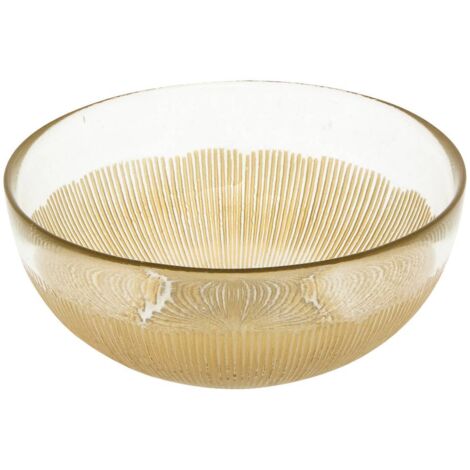 Assiette creuse Celeste doré D15xp6,5cm - Atmosphera créateur d'intérieur
